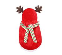 Mashaouyo Suéter de Navidad para mascotas, lindo abrigo de otoño e invierno, camisas de perros de dibujos animados, ropa suave para mascotas, ropa de Navidad para cachorros, 6 tamaños, perchas de ropa