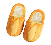 Mashaouyo - Zapatos de peluche para adultos, esponjosos y antideslizantes, zapatillas de interior de felpa suave para adultos, zapatos de piso para dormitorio de adulto, amarillo, 37 EU