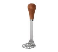 Masher de alimentos - Madera Acero inoxidable 14.5x5x5cm 5.71x1.97x1.97in Potato Vegetable Mashing Tool | Handheld Kitchen Masher, Portable Food Press Utensil | for cooking camping picnics travel