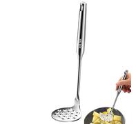 Masher de patatas, patata de metal | Frutas Smasher | Masher de patata de acero inoxidable herramienta de cocción de metal con mango antideslizante para carne de alimentos para