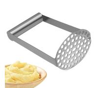 Mashing Kitchen Tool, Stainless Steel Kitchen Tool for Mashing Potatoes, Food Masher for Potatoes, Vegetables and More | Household Mashing Tool for Home, Cafe Hotel Use