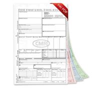 MASHPAPER CMR Carta De Coche Autocopiante Internacional 280701 (100 Piezas)