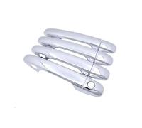 MASHRGX Accesorios Para El Coche Para Toyota Para Avensis T270 2017 2016 2010~2018 2011 Pegatinas Decorativas Cubierta Cromada Para Manija De Puerta Refit(Keyless Entry)