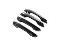 MASHRGX Embellecedores Manijas Puertas Automóviles Para DS 7 DS7 Para Crossback 2017~2025 Cromados Prueba Rayones Piezas Exteriores Automóviles 4 Piezas(Gloss Black)