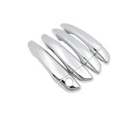 MASHRGX Embellecedores Manijas Puertas Automóviles Para DS 7 DS7 Para Crossback 2017~2025 Cromados Prueba Rayones Piezas Exteriores Automóviles 4 Piezas(Sliver)