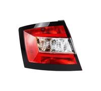 MASHRGX Luz Trasera Parachoques Coche Lámpara Señal Freno Advertencia Carcasa Sin Bombillas Para Skoda Para Fabia 2015 2016 2017 Piloto Trasero Freno(Only 1 Left)