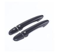 MASHRGX Manija Puerta Cubierta Adhesivo Protector Manijas Exteriores Puertas Para Mazda MX-5 MX 5 MX5 ND 2016 2017 2018 2019 2020 2021 LHD (Carbon Without sensing)