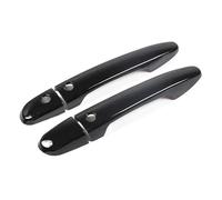 MASHRGX Manija Puerta Cubierta Adhesivo Protector Manijas Exteriores Puertas Para Mazda MX-5 MX 5 MX5 ND 2016 2017 2018 2019 2020 2021 LHD (Black With sensing hole)