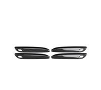 MASHRGX Manija Puerta Cubierta Embellecedores Para Manijas Exteriores Puertas Para Mercedes Para Benz Clase EQE V295 2022-2025 (Carbon fiber pattern)