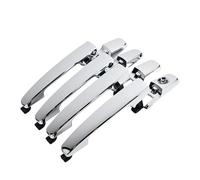 MASHRGX Manija Puerta Cubierta Manijas Exteriores Puerta 8S4Z5422404AA 8S4Z-5422404-AA 8S4Z-5422088-CA 8S4Z-54218A14-AA 4 Unidades Para Ford Para Focus 2008 2009 2010 2011 (Chrome)