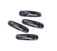 MASHRGX Manija Puerta Cubierta Para Jeep Para Grand Cherokee WJ 1999-2004 Para Liberty 2002-2007 Cubierta Manija Exterior Puerta Con Textura Fibra Carbono