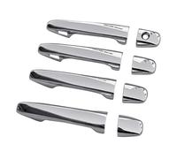 MASHRGX Manija Puerta Cubierta Para Subaru Para Forester SL 2025 Embellecedor Protector Para Manijas Exteriores De Puertas (Plata)