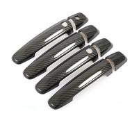 MASHRGX Manija Puerta Cubierta Para Suzuki Para Vitara Para S-Cross Para SX4 2014 2015 2016 2017 2018 2019 2020 Adhesivo Protector Para Manijas Exteriores Puertas (Carbon texture B)