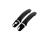 MASHRGX Manija Puerta Cubierta Para Vauxhall Para Opel Para Corsa D S07 2006-2014 Protectores Adhesivos Para Manijas Exteriores Puertas (4pcs Black)