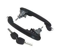 MASHRGX Manija Puerta Cubierta Para VW Para Sharan 1995-2010 2 Manijas Exteriores Puerta Delantera Izquierda 6K0837205 Y 6K0837206