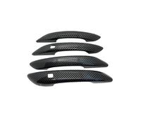 MASHRGX Para Hyundai I20 2022 I 20 BC3 BI3 MK3 2020 2021 Juego De Molduras Para Manijas De Puertas Exteriores De Fibra De Carbono Accesorios Para Automóviles