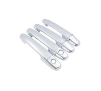 MASHRGX Para Toyota Para Probox 2002~2019 2003 2006 2009 2010Pegatinas Estilo Decoración Cubierta Manija Puerta Cromada Pintura Reajuste Accesorios Automóvil(Handle 2 Keyhole)