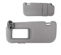 MASHRGX Parasol De Coche Parasol Interior para Toyota para Auris para Corolla 2007-2013 con Espejo Gris Beige Parasol Izquierdo Derecho Visera Parasol Interior(Grey Left)