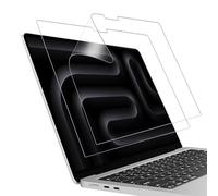MasiBloom Protector de pantalla para MacBook Pro de 14 pulgadas 2025-2021 (M5/M4/M3/M2/M1) Pro/Max Chip mate esmerilado antiarañazos película protectora accesorios (2 piezas)