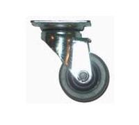 Masidef: Member of the Würth Group 57251 - Rueda giratoria de goma con placa, diámetro 40 mm