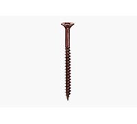 Masidef: Member of the Würth Group DY3135050B 8 Tornillo aglomerado cabeza plana avellanada, bronce 5,0 x 50 mm