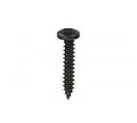 Masidef: Member of the Würth Group DY4074219-30 tornillos autorroscantes galvanizados, color negro, cabeza cilíndrica, 4,2 x 19 m