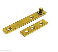 Masidef: Member of the Würth Group R01195 - Pernos rectos con placa de hierro latón, 60 mm, 4 unidades, latón