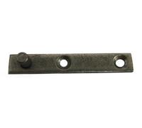 Masidef: Member of the Würth Group R01197 - Pernos rectos con placa de hierro pulido, 50 mm, 4 unidades, estándar