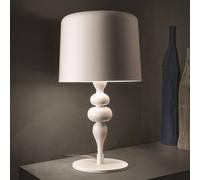 Masiero Lámpara de mesa Eva TL1 M, alto 53 cm blanco mate