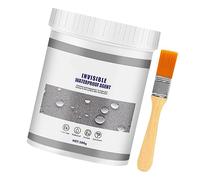 Masilla Aislante Impermeable 300 g - Sellador Transparente y Resistente para Azulejos, Muros de Hormigón y Techos - Hidrofugante Cero Lluvia, Ideal contra Fugas de Cemento