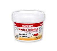 Masilla CON Fibra de Vidrio para grietas - Masilla de fibra de vidrio en pasta super elástica para reparación de defectos superficiales en cualquier superficie de construcción - 5 Kg (5 Kg)