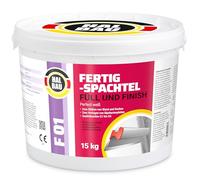 Masilla de acabado de relleno Q1-Q4, espátula para juntas interior 15 kg, color blanco perfecto, alisar juntas GK placas semiconstruidas F01