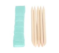 Masilla De Limpieza De Reloj Profesional - Kit De Renovación De Piezas De Reloj 6 Piezas, Masilla Desengrasante, Herramienta De Limpieza De Reparación De Relojería, Accesorio De Netoyage De Rueda De