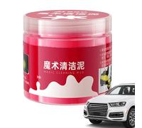 Masilla de limpieza para interior de coche, lodo multifuncional de limpieza de polvo para tablet, portátil, limpiador de grietas de coche, limo, ventilación de aire, eliminación de detalles interiores