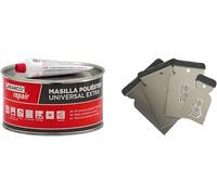 Masilla De Poliester Universal (2 Kg, Juego Espatula Carrocero Inoxidable)