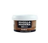 Masilla de relleno para madera, Pasta para tapar grietas,Repración de fiscuras, agujeros en muebles para interior. Lista para usar. Calidad profesional 250g, Roble