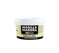 Masilla de relleno para madera, Pasta para tapar grietas,Repración de fiscuras, agujeros en muebles para interior. Lista para usar. Calidad profesional 250g, Pino Claro