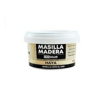 Masilla de relleno para madera, Pasta para tapar grietas,Repración de fiscuras, agujeros en muebles para interior. Lista para usar. Calidad profesional 250g, Haya