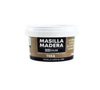 Masilla de relleno para madera, Pasta para tapar grietas,Repración de fiscuras, agujeros en muebles para interior. Lista para usar. Calidad profesional 250g, Teka