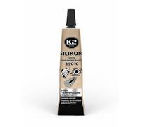 Masilla De Silicona Negra K2 B2150 21g Sellador Universal Elástico +350°C