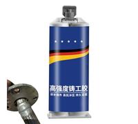 Masilla de soldadura de metal líquido - Pasta de reparación de metal, adhesivo de reparación de fundición, epoxy de 5 minutos, adhesivo de soldadura líquido para la reparación de cascos metálicos