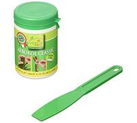 Masilla para injertos compuesta por diversas resinas sintéticas que crean películas elásticas y favorecen la acción revitalizante y cicatrizante. Antibacteriano.