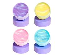 Masilla Sensorial - 4 Piezas | Juguete De Masilla Brillante para Niños | Masillas Coloridas, Elásticas Y Moldeables para Aliviar El Estrés, Habilidades Motoras Finas, Juegos Creativos, Actividades En