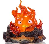 MASINIES Lámpara de llama Calcifer, luz de ambiente navideña, lámpara decorativa de fuego Calcifer anime para decoración del hogar y camping