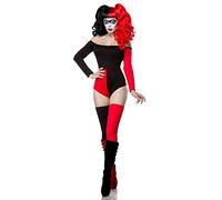 Mask Paradise Atixo Crazy Harley - Conjunto de disfraces - rojo/negro, talla Atixo: S