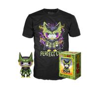 Maskfy- set figura pop 38 tee dragon ball z cell muñecos cabezones, m