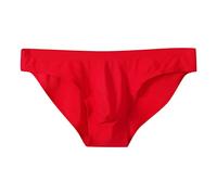 Maskjuwio Calzoncillos de hombre Sólido Sexy Calzoncillos Ropa Interior Pantalones Sexy Bragas Largas Ropa Interior Hombres Lana, rojo, 3XL
