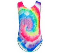 Maskjuwio Children's Gymnastics Training Clothes Star Digital Printing Girls Jumpsuit Girls Sleeveless Vest Ballet Suit Rain Coat, Rosa intenso., 8-9 años