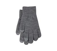 Maskjuwio Invierno de lana de color sólido grueso cepillado cinco dedos Ciclismo guantes cálidos traje ladrón (A, talla única)
