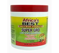 Masmac Africas Best Strength Super Gro - Acondicionador para cabello y cuero cabelludo